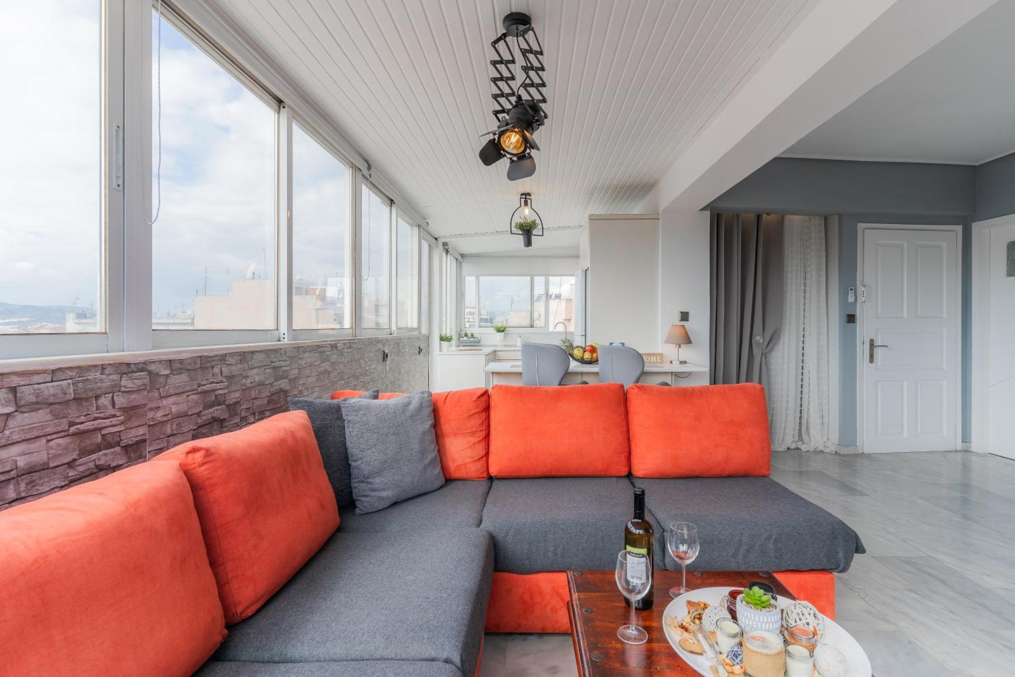 Apartmán Acrolofts M62 With Playground Atény Exteriér fotografie